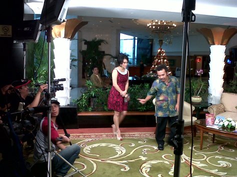 PRIE GS Talk Show shooting at The Media Hotel & Towers, Jakarta