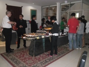 Associates at NOW! Jakarta enjoy afternoon coffee break courtesy by The Media Hotel & Towers