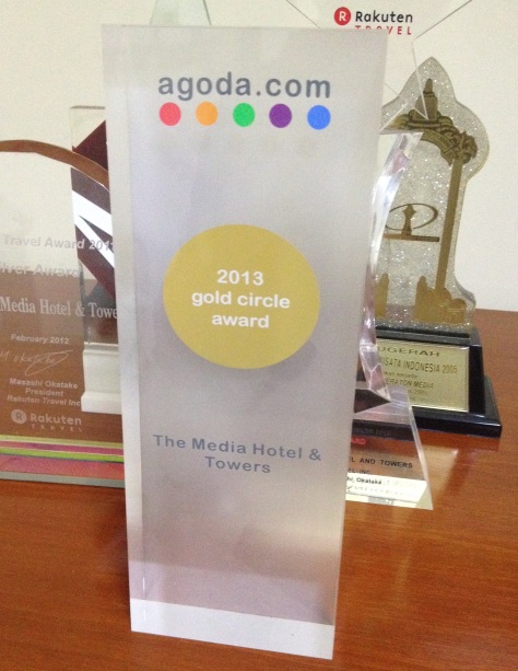 Agoda 2013 Gold Circle Award 